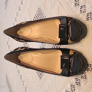 Calvin Klein Addie Pumps. Size 7.5 Leopard print